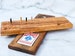 Zebrawood Cribbage Board |Crib Board| Card Game| Metal Pegs|Game|Handmade|Gift 