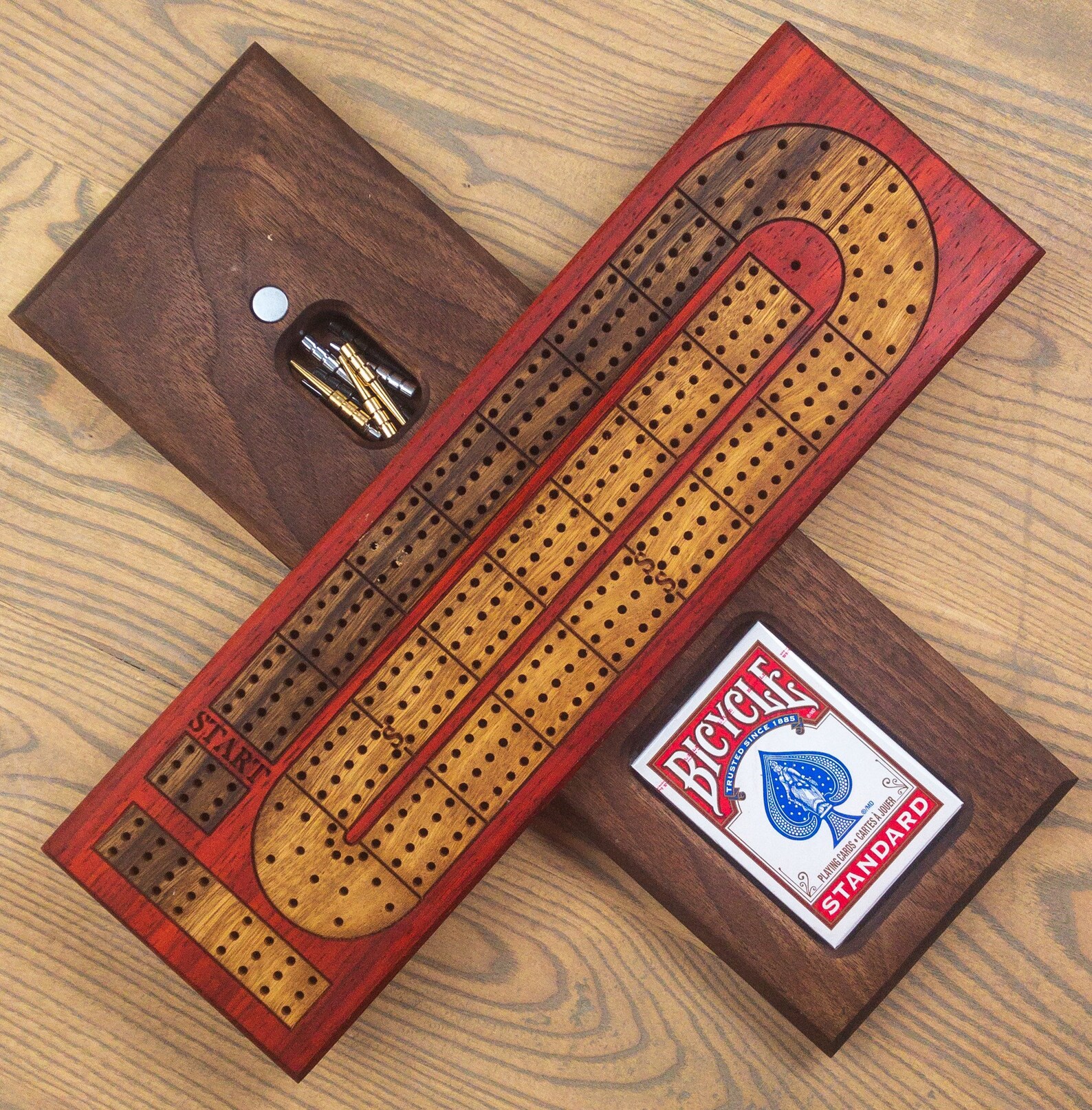 Cribbage Board Inlay Cribbage Board Premium Quality Etsy