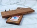 Walnut Cribbage board | Game | Crib Board | Gift | Wedding Gift | Housewarming | Birthday | Personalized | Customized | Handmade 