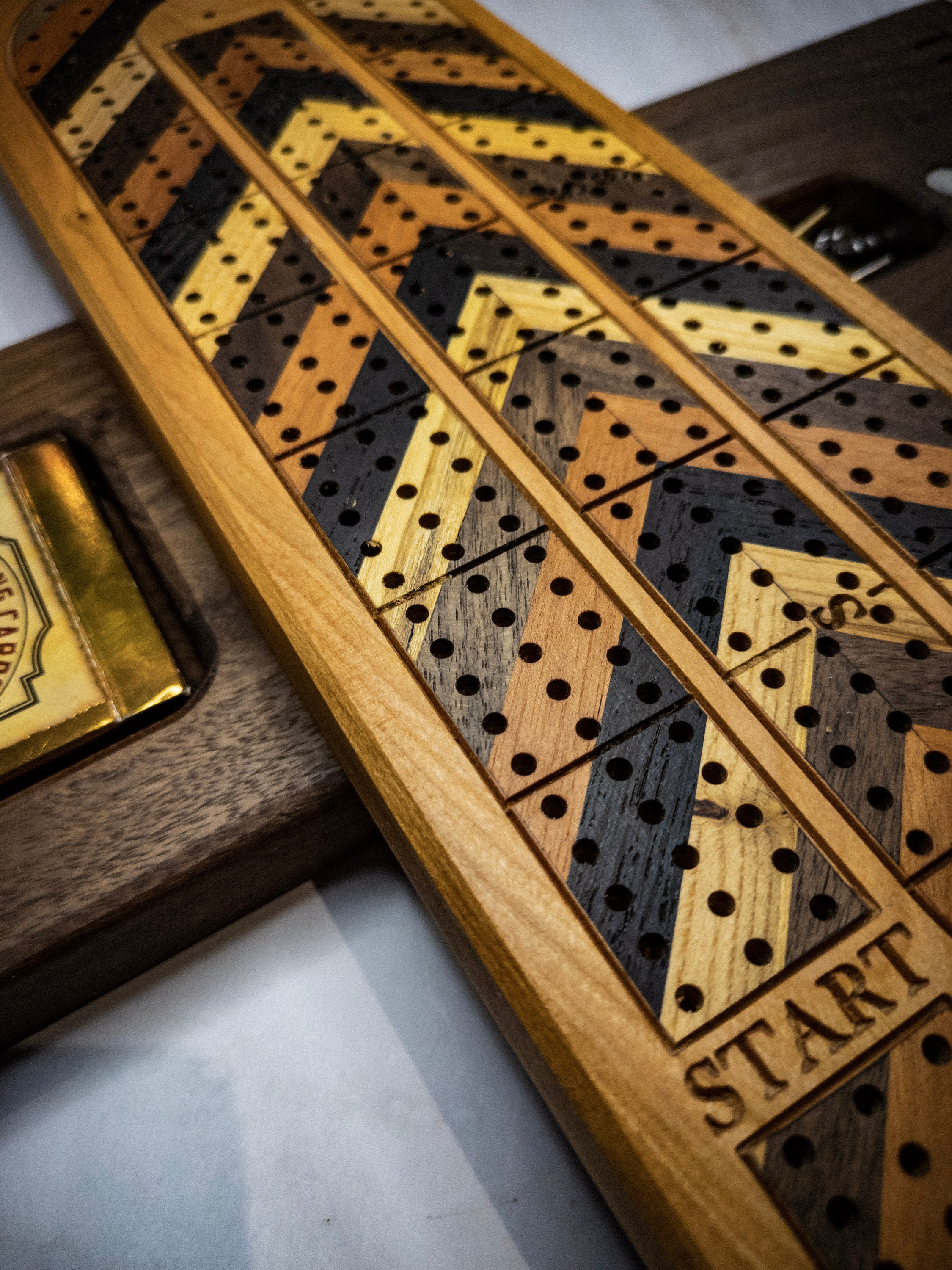 Cribbage Board * Personalized Cribbage Board * Custom Cribbage Board ...