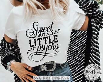 Download Sweet But Psycho Svg Etsy