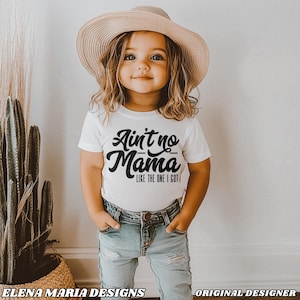 Camiseta infantil Humor Não há mãe como a que eu tenho Svg | Retro SVG Sarcástico Svg Png Clip Art Cricut Cut Files Silhouette DXF Files