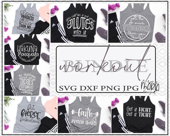 Download Workout Svg File Bundle Fitness Svg Jpg Png Dxf Cricut Cut Etsy PSD Mockup Templates