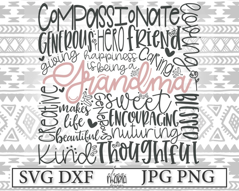 Download Grandma Svg Mothers Day Svg Jpg Png Dxf Cricut Cut Files ...