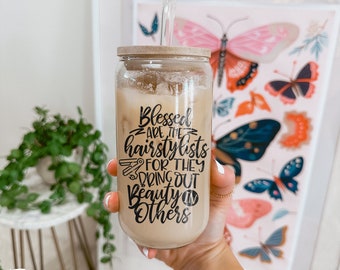Hairstylist SVG File: Blessed Are The Hairstylists (Digital Download)