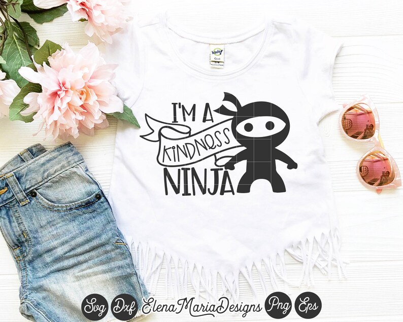 Cute Ninja SVG File Karate Svg Ninja Boy Svg Samurai Svg | Etsy