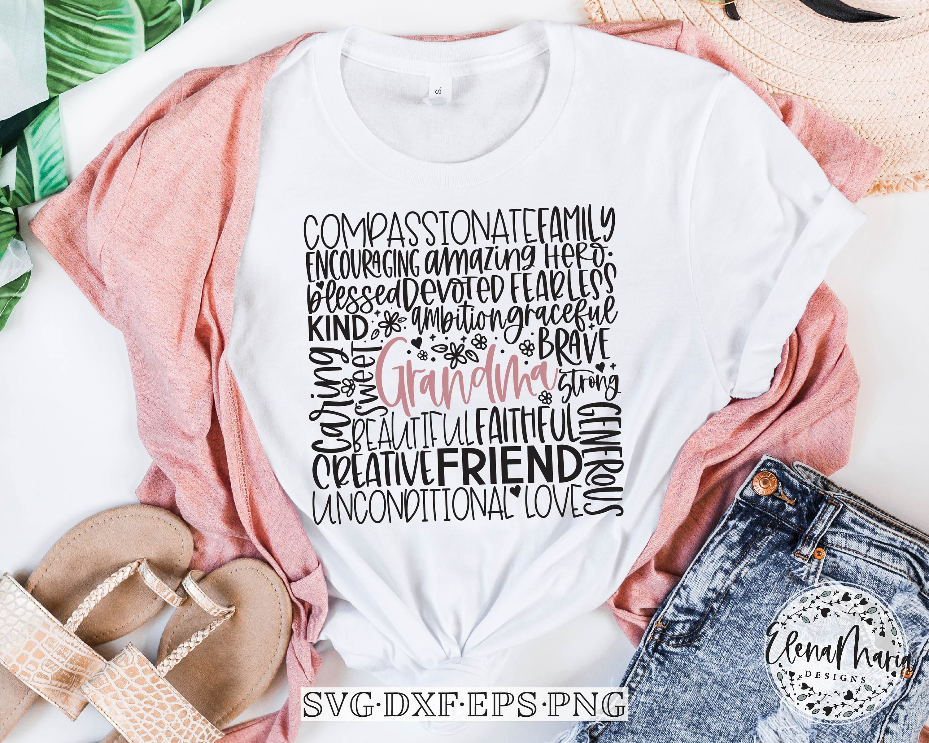 Download Grandma Svg Mothers Day Svg Png Dxf Cricut Cut Files | Etsy
