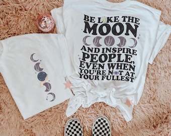 Mystical Moon Self Love With Sleeve Sublimation PNG File | Clip Art For Crafters