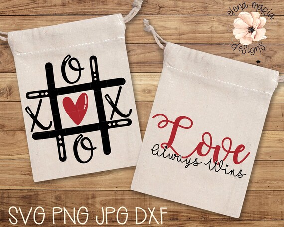 Download Valentines Svg Tic Tac Toe Svg Valentines Day Svg Love | Etsy
