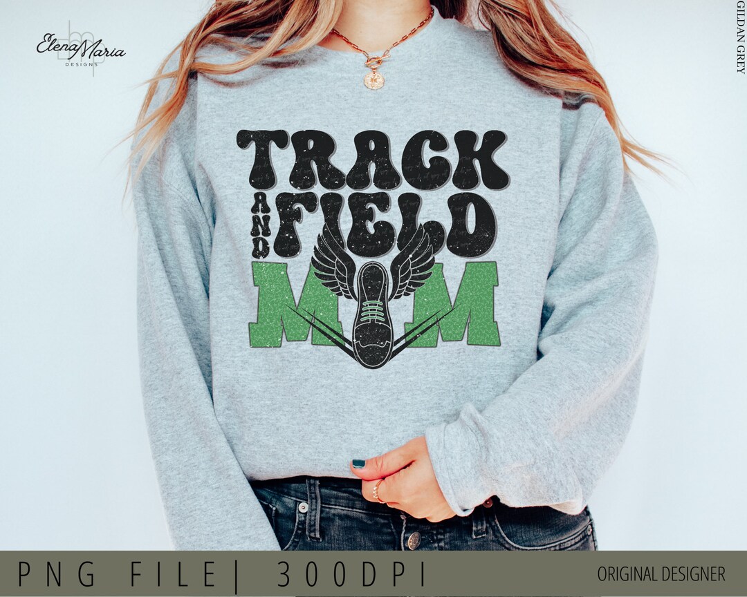Track and Field Mom Sports PNG File School Sports - Etsy