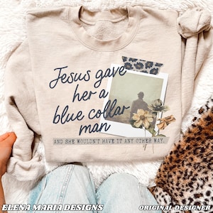 Fichier PNG de Jésus Jésus lui a donné un modèle de sublimation pour homme avec col bleu
