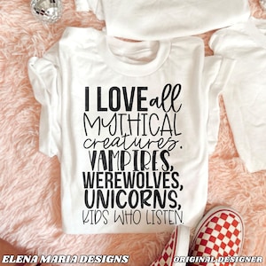 Mom Humor SVG, Creature mitiche, Vampiri, Lupo mannaro SVG, File SVG Unicorni, File Svg per Cricut, File Silhouette Png