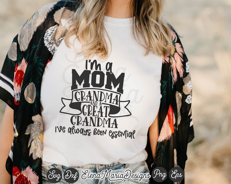 Download Mom Grandma Great Grandma Svg Mothers Day Svg Jpg Png Dxf ...
