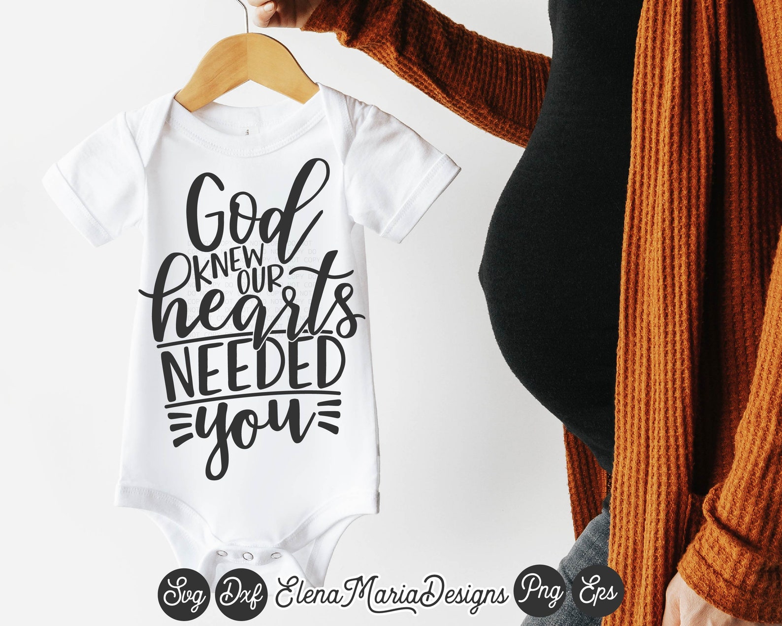 God Knew Our Hearts Needed You Svg Baby Svg File Quote SVG Etsy