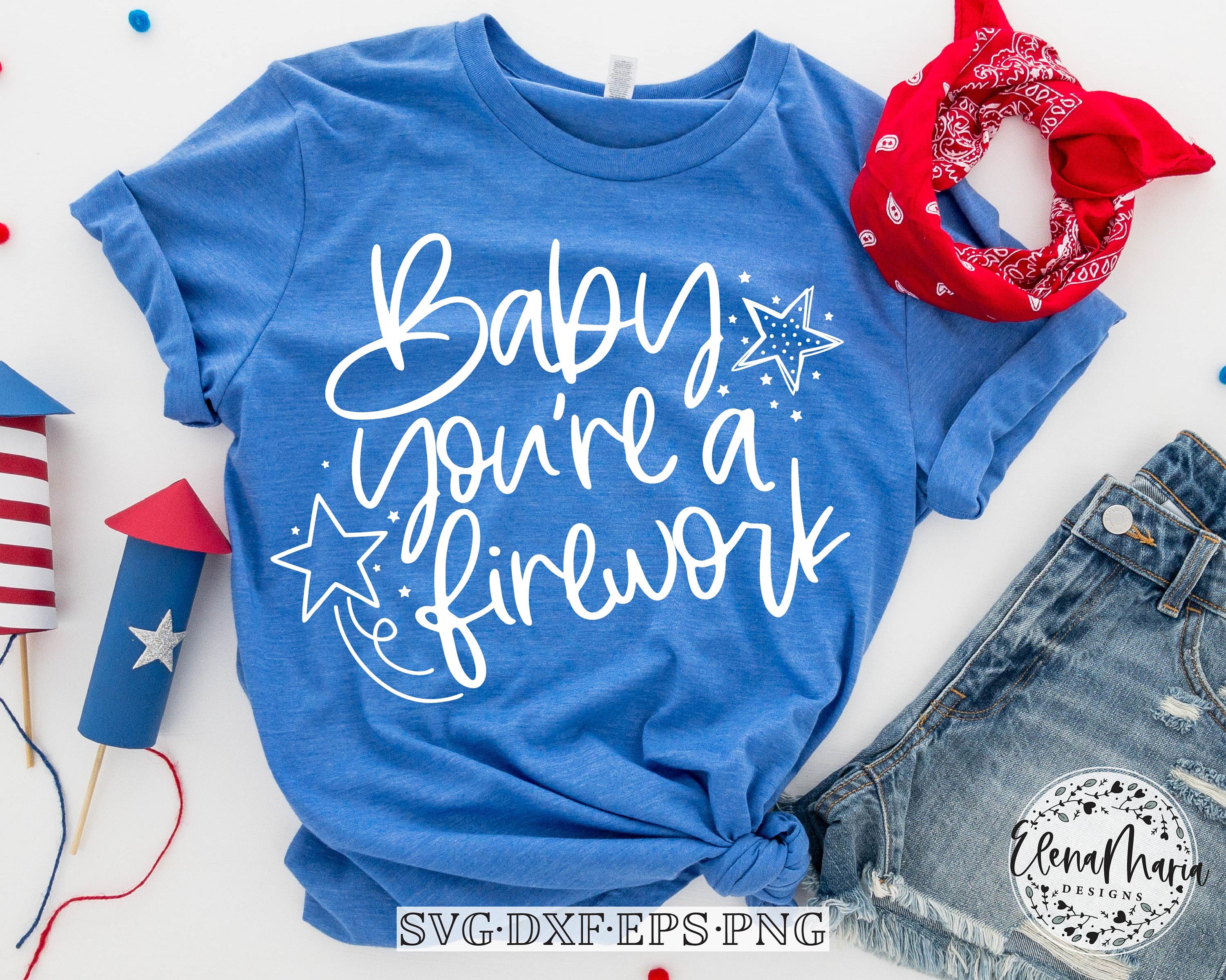 Download Fourth Of July Svg Baby You're A Firework SVG Independence ...