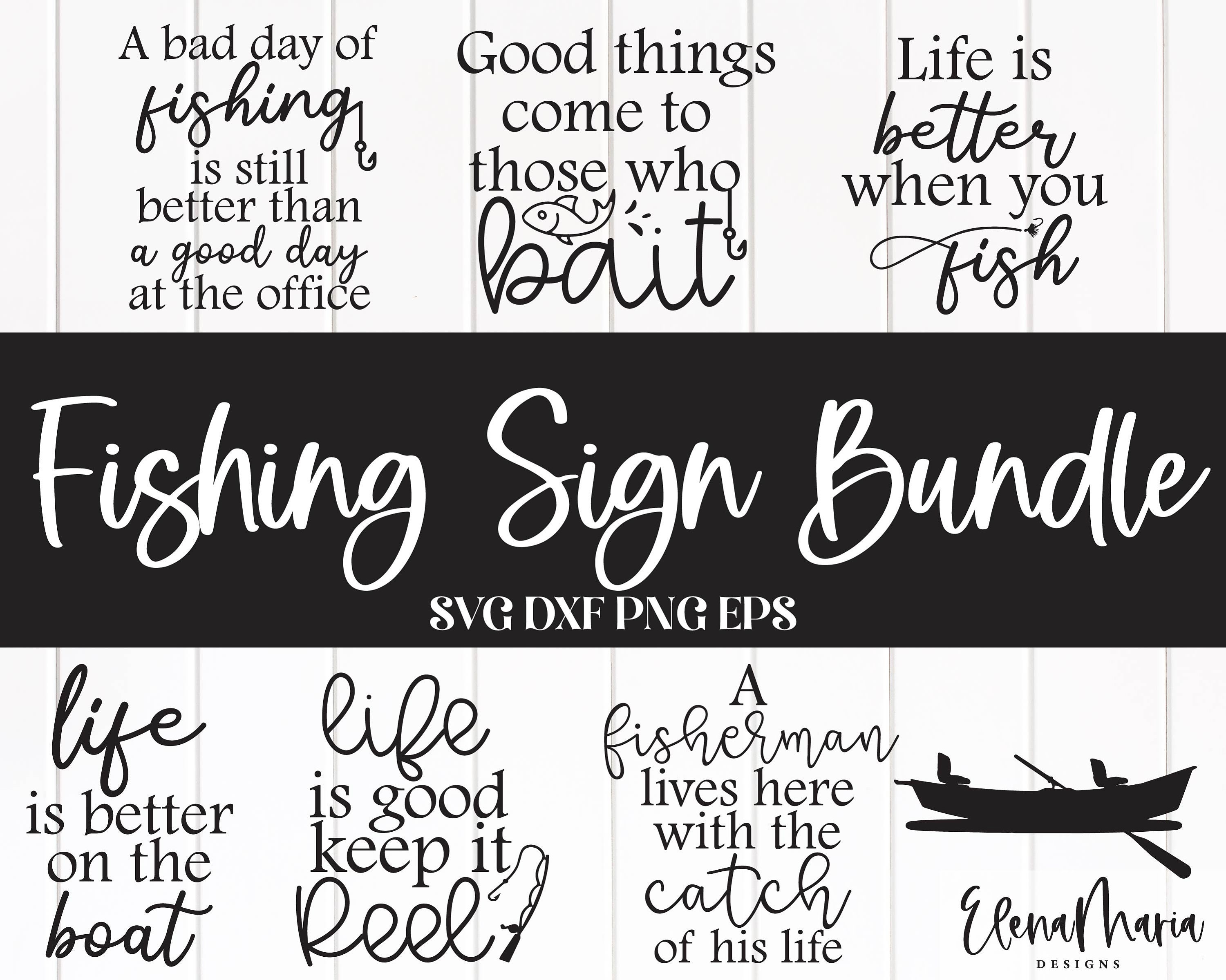 Download Fishing Bundle Svg Fishing Svg Files Fishing Pole Svg Fish Etsy