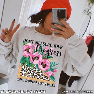Inspiration Fortschritt Zitat Sublimationsdesign | PNG-Datei Sublimation Transfer Clipart ORIGINAL DESIGNER