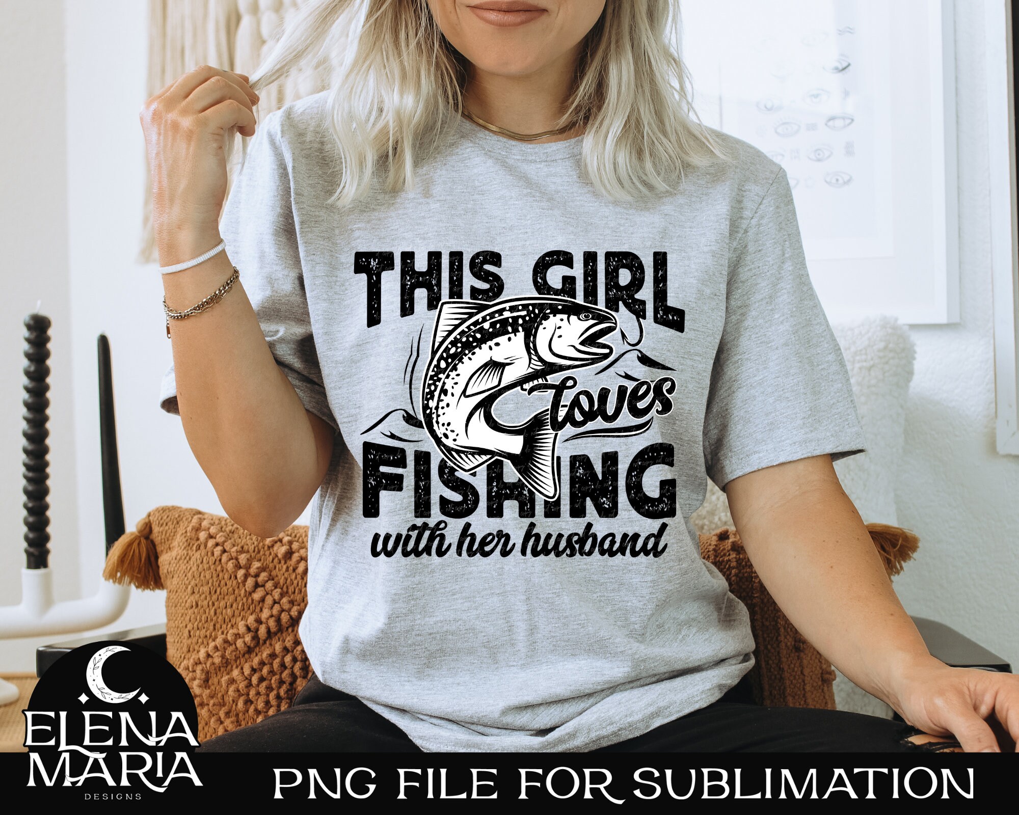 Fishing PNG File Husband Wife Outdoors Sublimation Png Clip - Etsy
