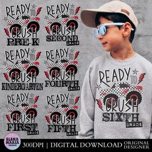 Back To School Bundle PNG File Sublimation Truck