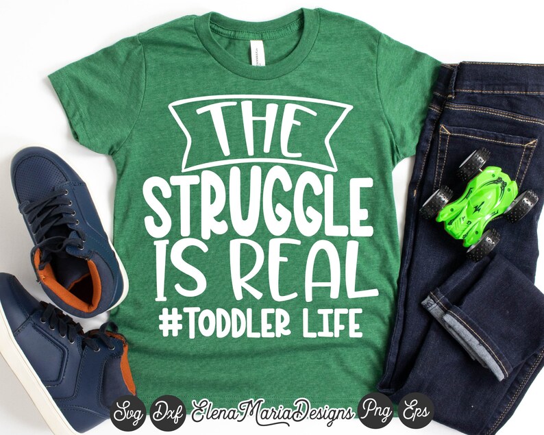 Download Toddler SVG File The Struggle is Real Toddler Life SVG | Etsy