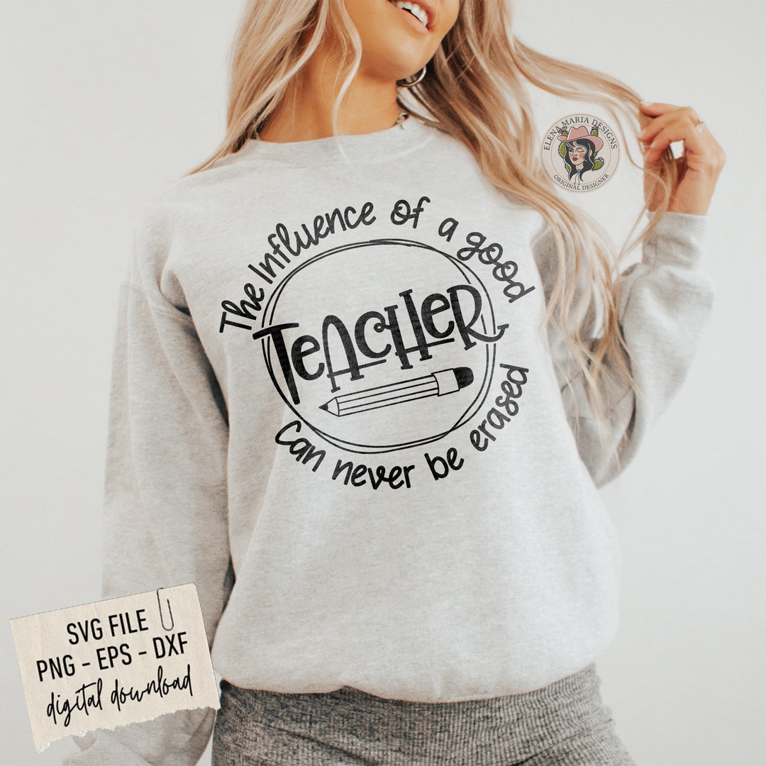 Teacher Svg Cut File Teacher Shirt Svg Png Dxf Cricut Cut Files ...