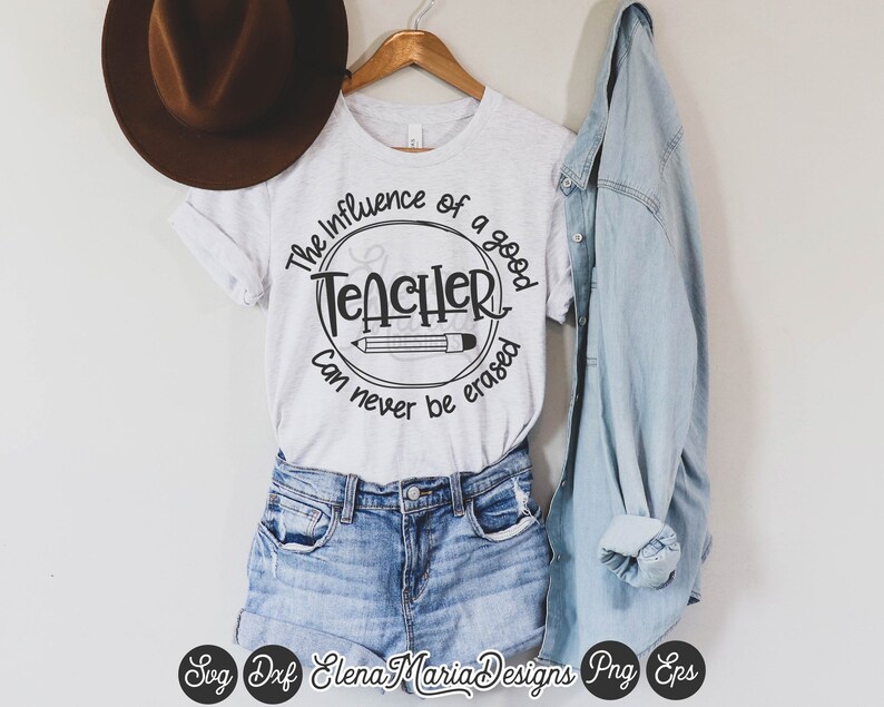 Download Teacher Svg Cut File Teacher Shirt Svg Jpg Png Dxf Cricut | Etsy