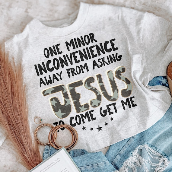 Jesus Humor Come Get Me Sublimation Design: PNG File (Digital Download)
