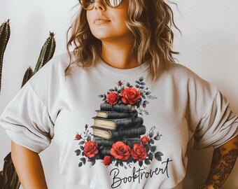 Book Lover Sublimation Design | Booktrovert PNG Sublimation PNG Clipart