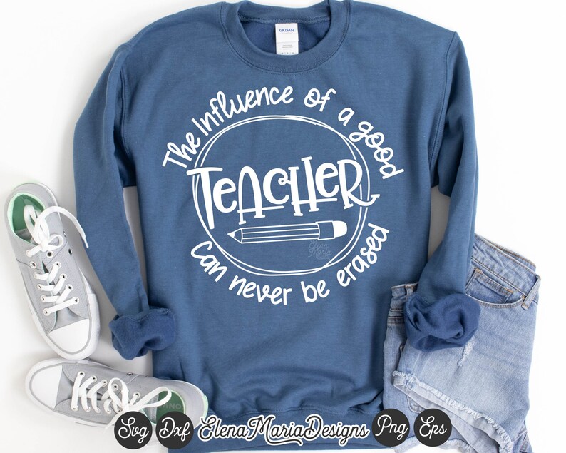 Download Teacher Svg Cut File Teacher Shirt Svg Jpg Png Dxf Cricut | Etsy