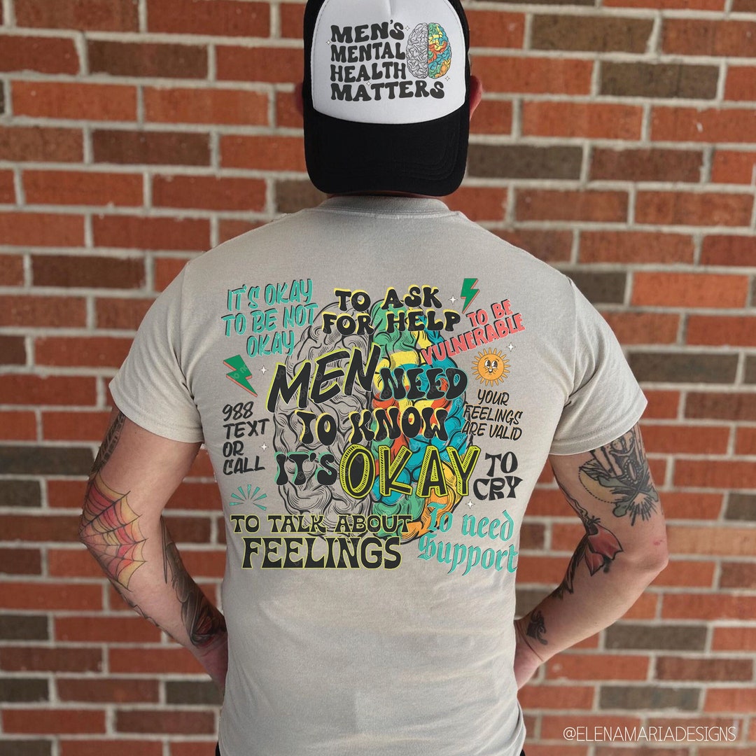 Men's Mental Health Matters PNG Digital File Sublimation Design Clipart ...