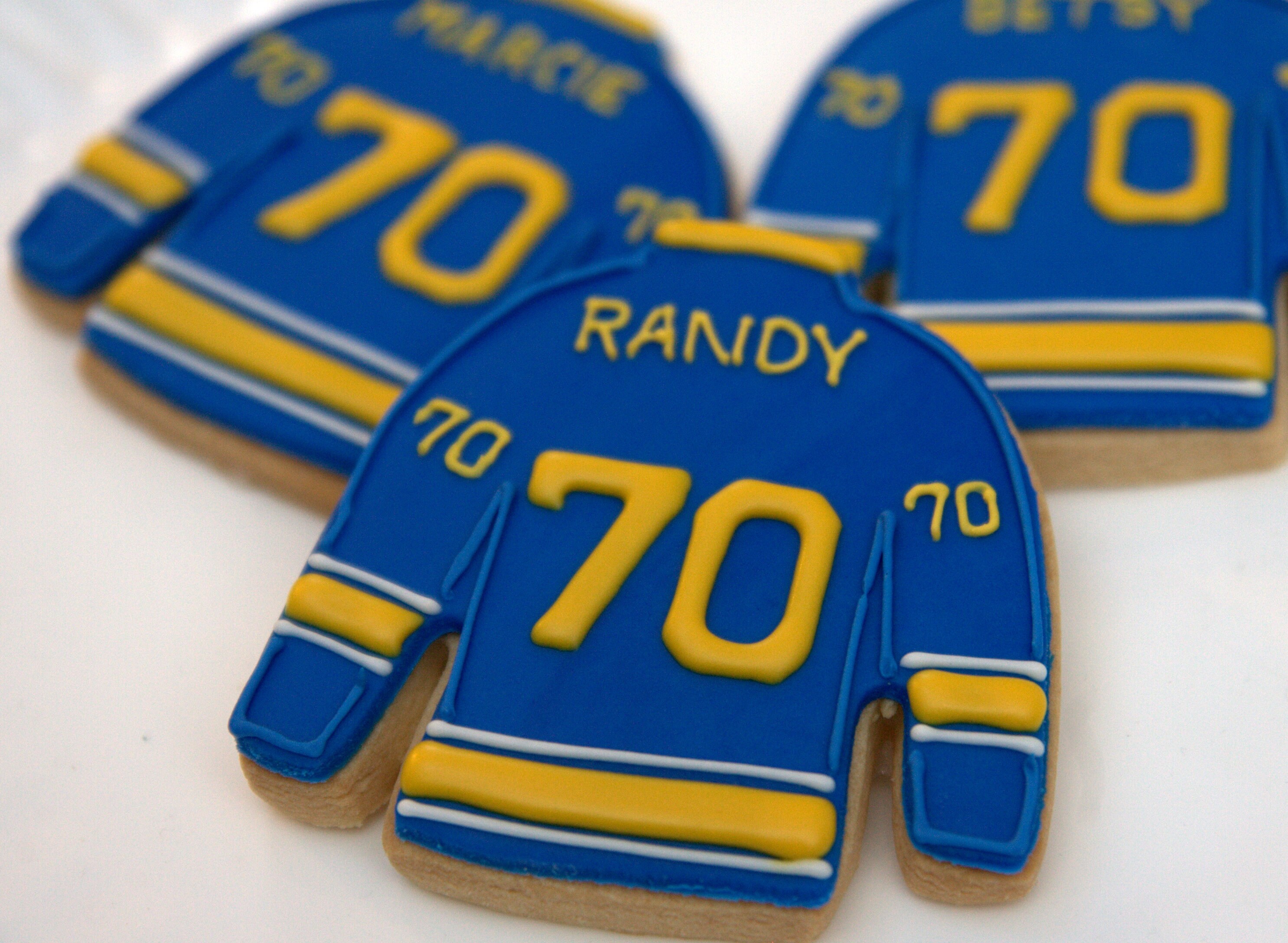 1 Dozen Decoartive Hockey Jersey Cookies Etsy