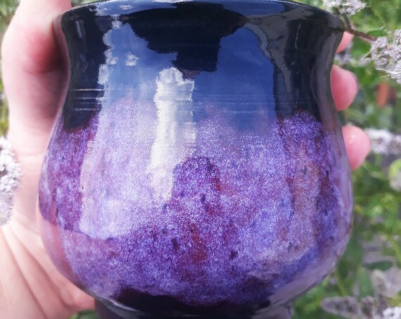 Purple Galaxy Cup - Wine/Whiskey Tumbler