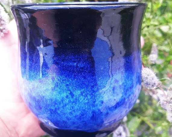 Blue Galaxy Cup - Wine/Whiskey Tumbler