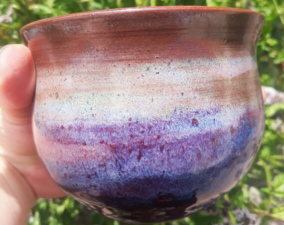 Wine/Whiskey Cup-Tumbler - 'Fire In The Sky'
