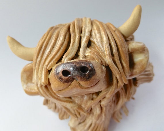 Handmade Highland Coo