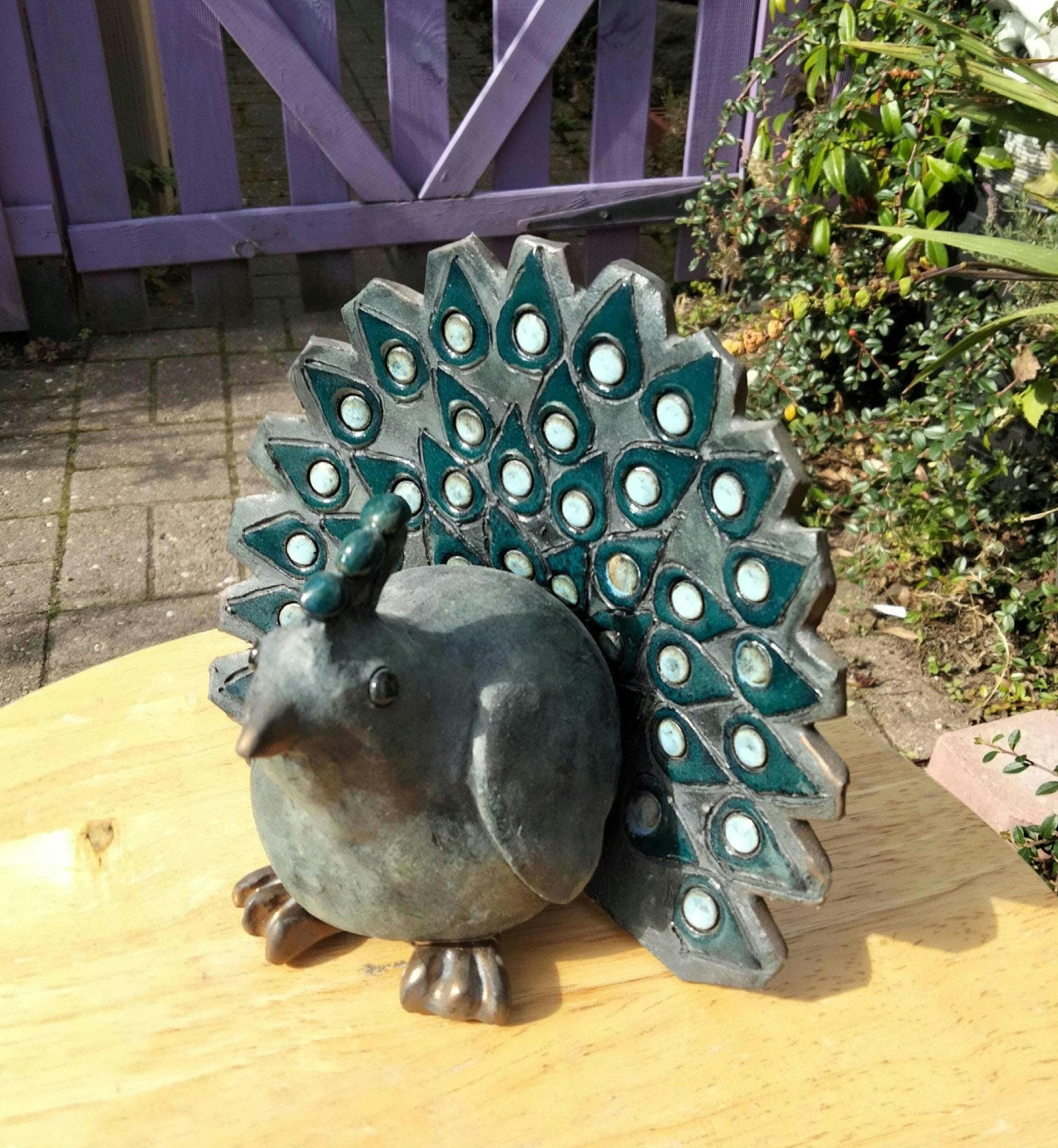 Buy Peacock Clay Art Online In India India