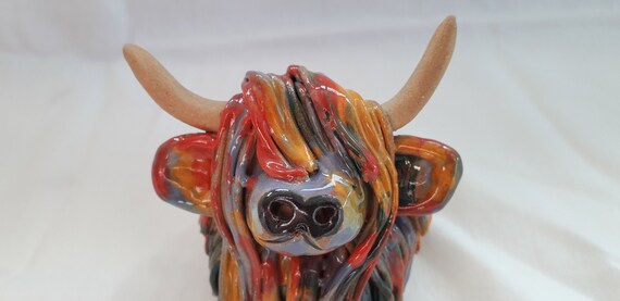 Handmade Ceramic Highland Coo