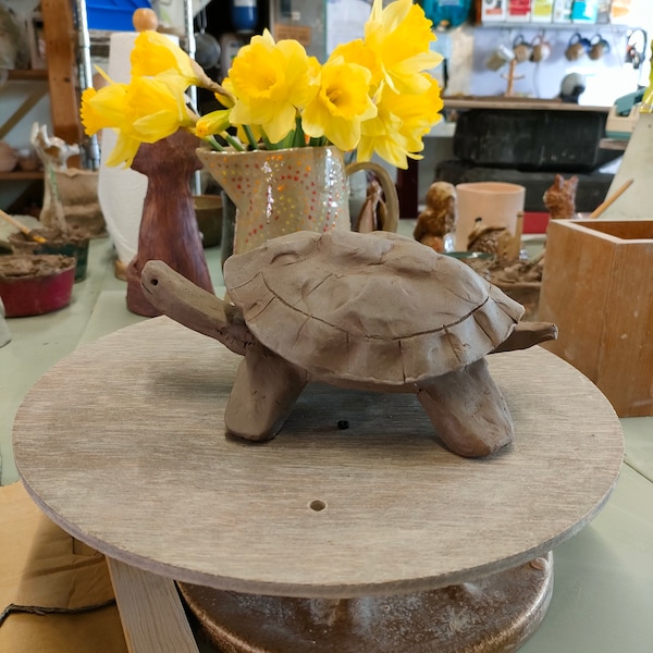 Pottery template to accompany Toby the tortoise (free video)