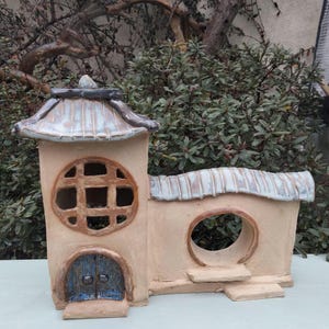 Keramikvorlage und Anleitung für eine Moongate-Lanterne