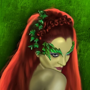 Poison Ivy 4x6 or 8x10 Art Print