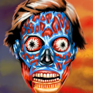 They Live 4x6 or 8x10 Art Print