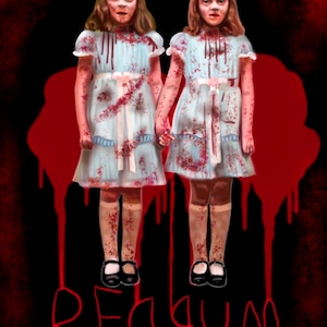 The Grady Twins 4x6 or 8x10 Art Print