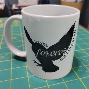 It&#39;s Only Forever | Labyrinth Inspired Coffee or Tea Mug