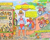 CYCLIST Personalized Cartoon