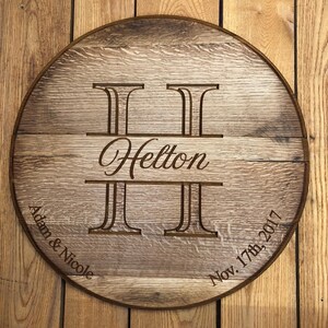 Bourbon  Barrel Wall Decor