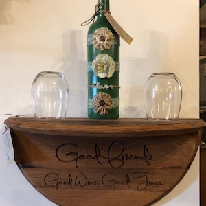 Bourbon Barrel Shelf