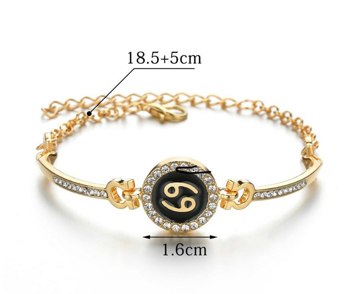 Zodiac Bracelet Zodiac Sign Etsy