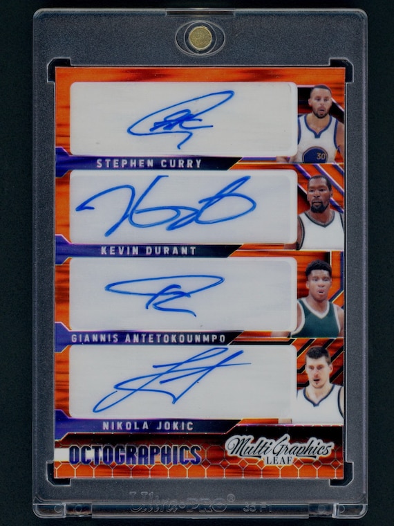 2023 Leaf Multigraphics Curry/durant/giannis/jokic/magic