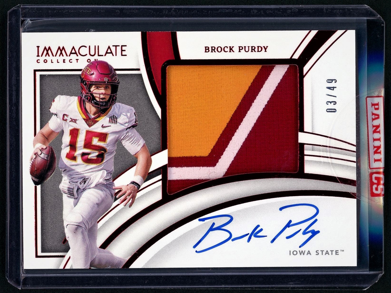 2022 Panini Immaculate Collection Collegiate Brock Purdy 