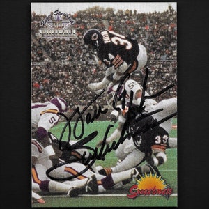 Walter Payton Autographed Chicago Bears A Legend Among Us Deluxe